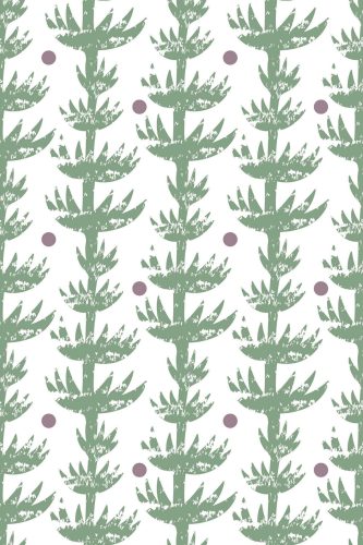 Sage Serenity Cactus Self-Adhesive Wallpaper by Fancy Walls