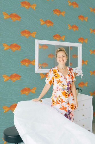 Fancy Walls Peel and Stick Wallpaper - AquaSwim