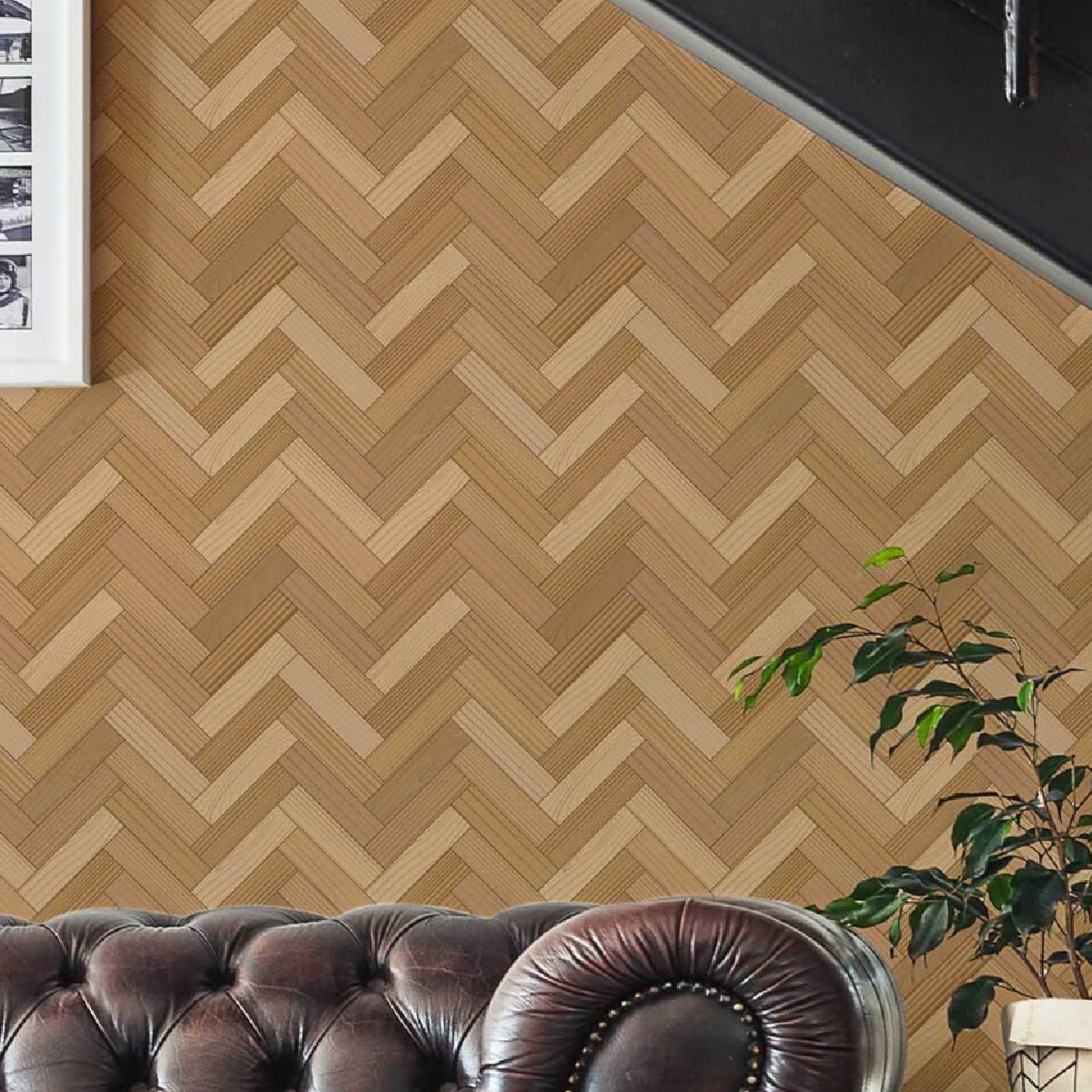 Bringing the Beauty of Nature Indoors: Wood-Look Wallpaper