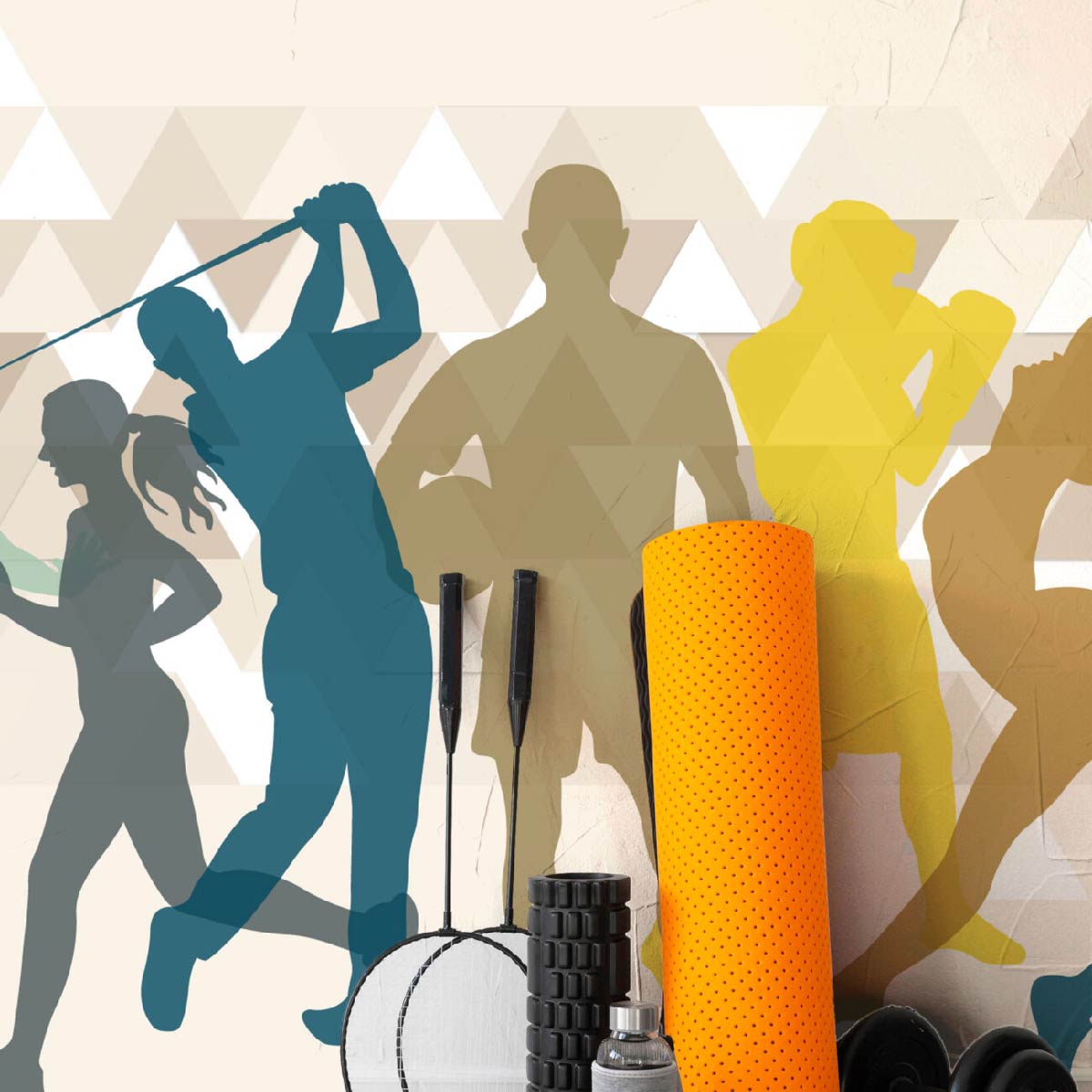 Bold, Fun, and Full of Energy: Sports Murals for Every Space