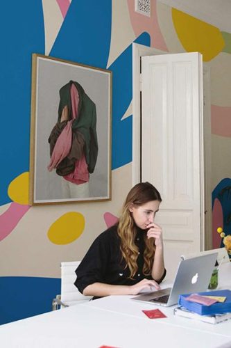 office wall mural collection
