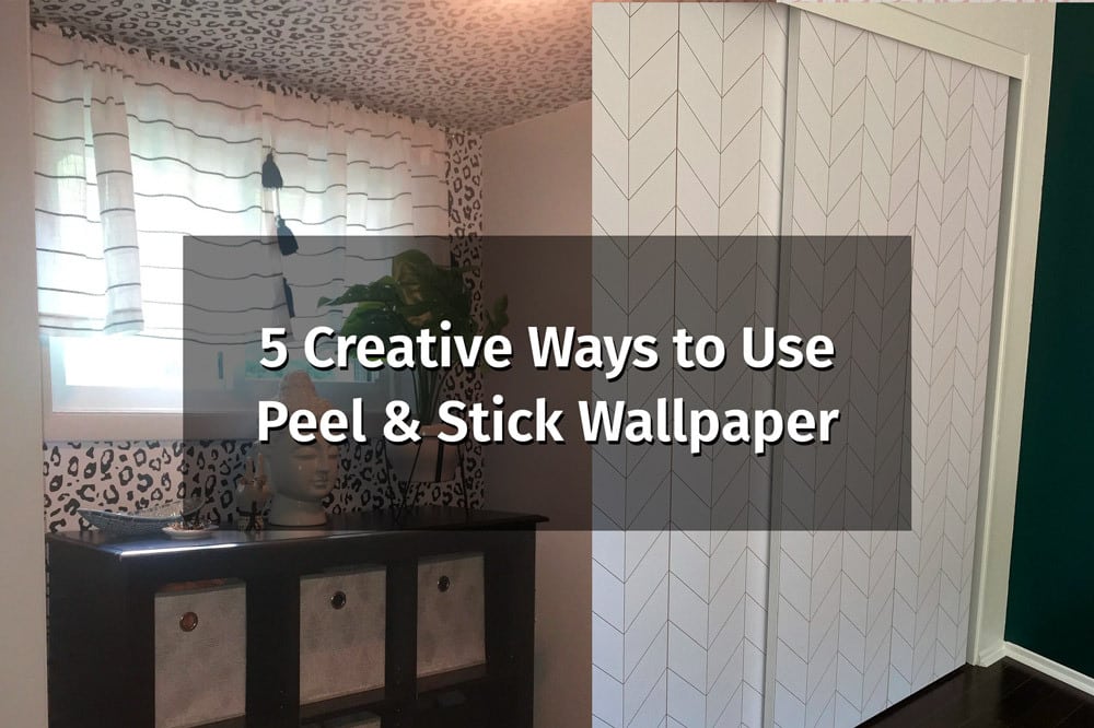 5 creative peel and stick wallpaper ideas
