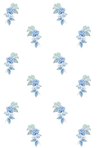 Blue Haven Fancy Walls Traditional Wallpaper