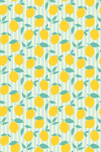 Lemon Chic Fancy Walls Wallpaper for Walls