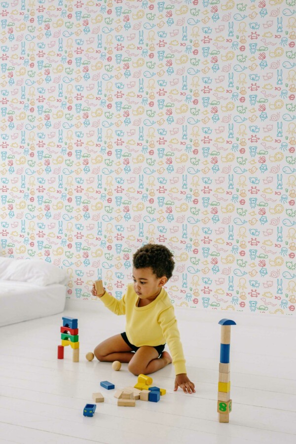 Fancy Walls Peel and Stick Nature Animal Wallpaper