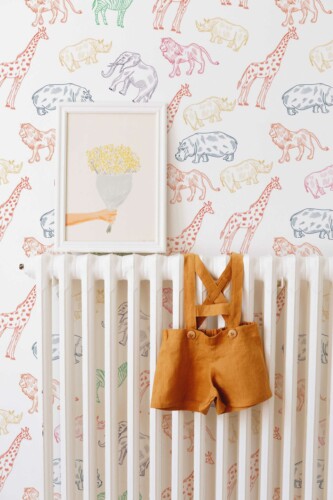 Fancy Walls Peel and Stick Nature Animal Wallpaper