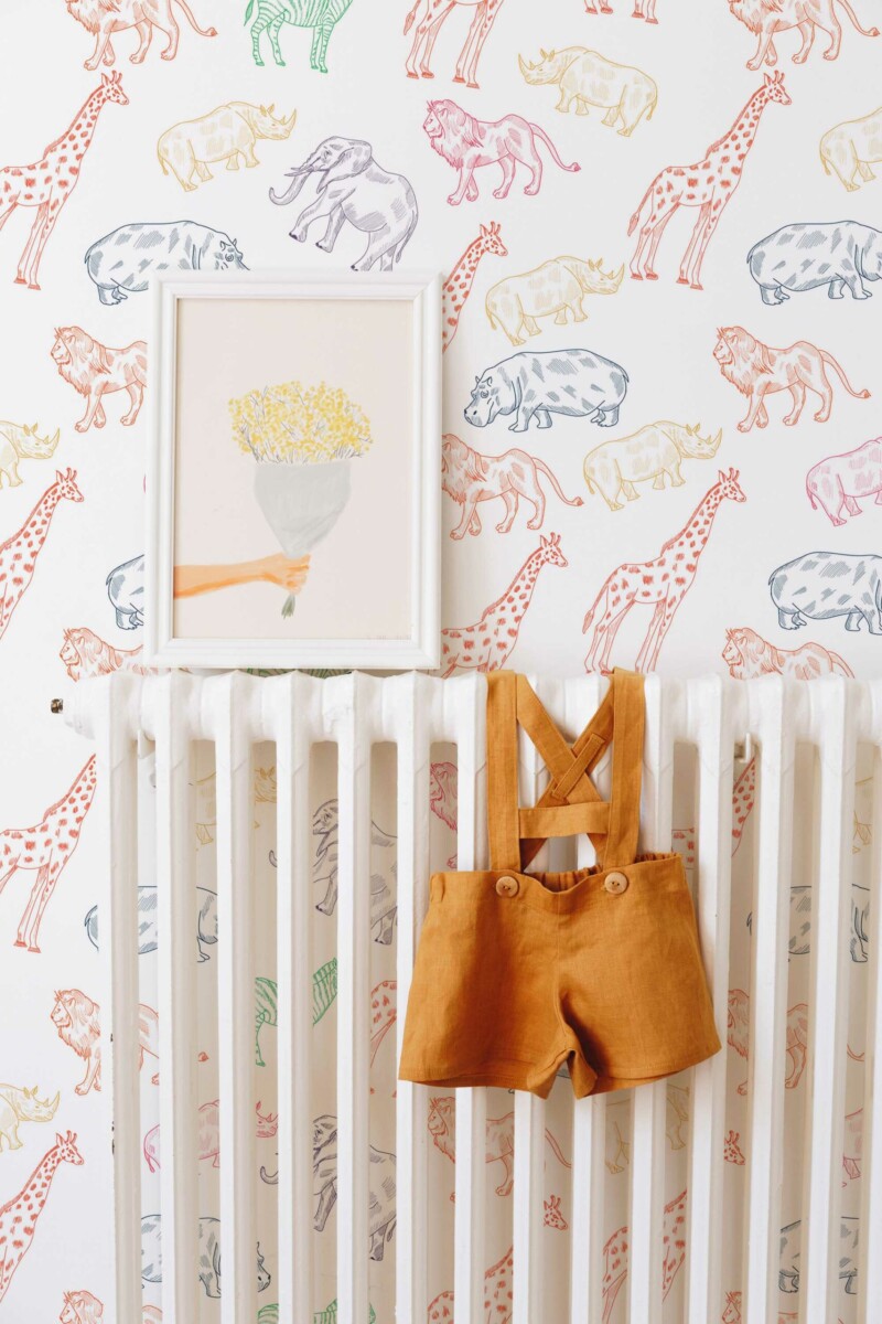 Fancy Walls Peel and Stick Nature Animal Wallpaper