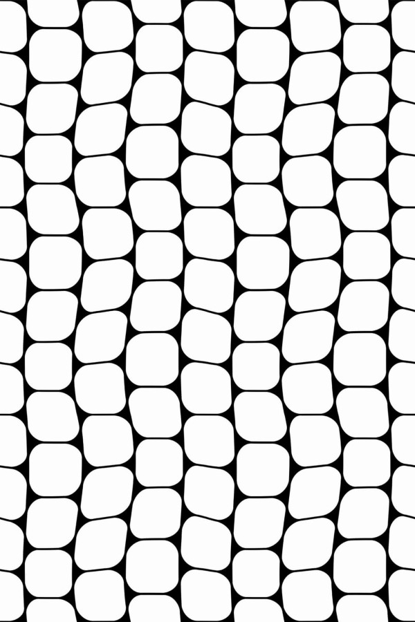 Pattern repeat of Abstract honeycomb removable wallpaper design