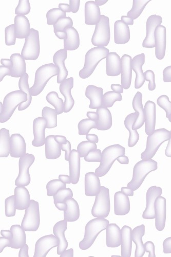 Pattern repeat of Abstract purple modern shapes removable wallpaper design