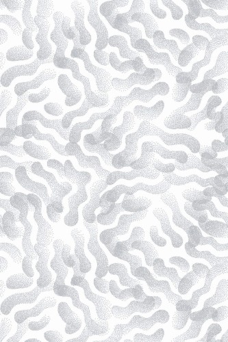 Pattern repeat of Abstract stippled removable wallpaper design