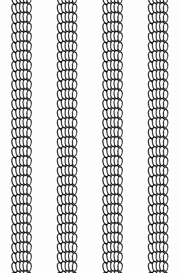 Pattern repeat of Abstract stripe removable wallpaper design