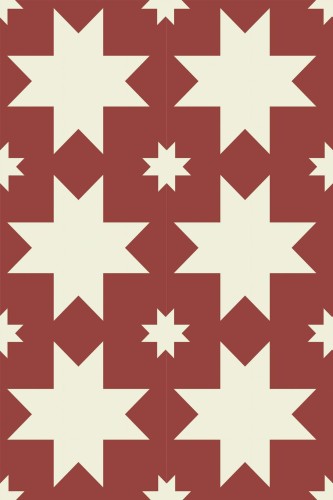 Pattern repeat of Aesthetic stars removable wallpaper design