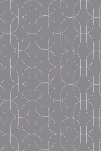 Pattern repeat of Art Deco palais removable wallpaper design