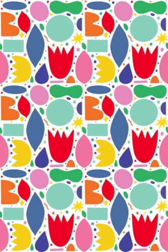 Fancy Walls DoodleBloom Peel and Stick Wallpaper