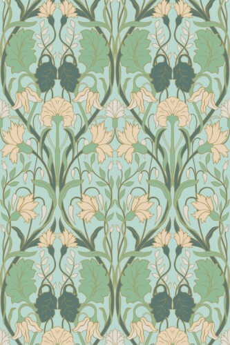 Gentle Sage Artistry self-adhesive wallpaper by Fancy Walls