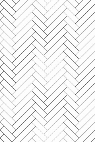Pattern repeat of Asymmetric herringbone removable wallpaper design