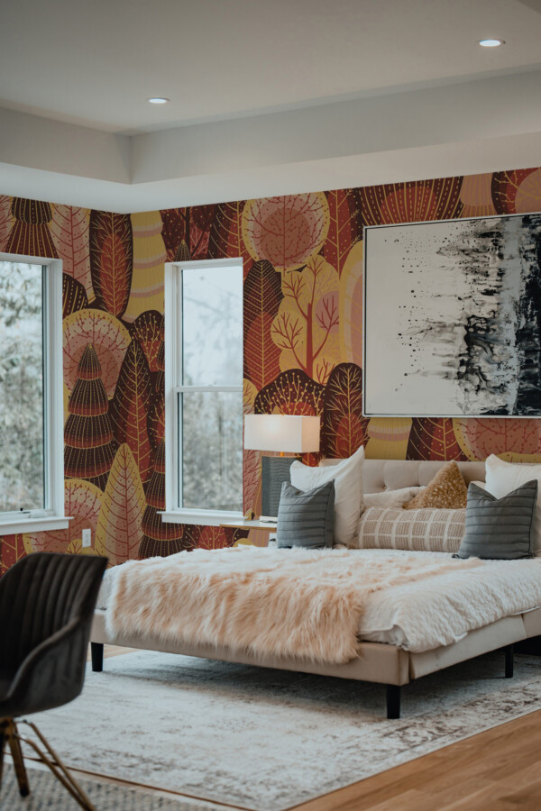 Fancy Walls Autumn peel and stick wall murals
