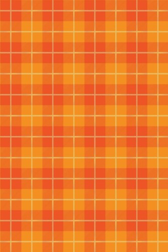 Pattern repeat of Autumn plaid removable wallpaper design