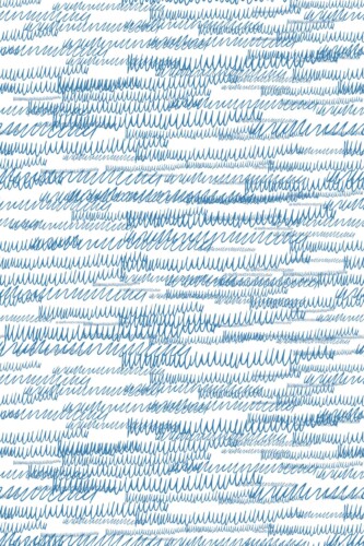 Removable Whimsical Dentist Scribbles wallpaper from Fancy Walls