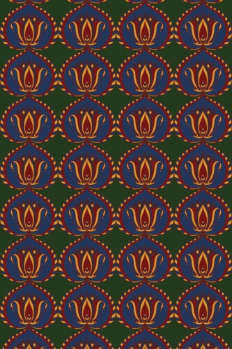 Lush Deco Lounge removable wallpaper by Fancy Walls