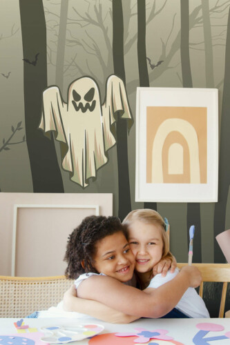 Fancy Walls Gray Fun peel and stick wall murals