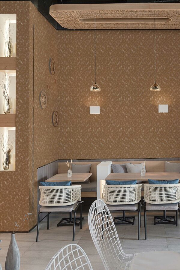Rich Bean Palette removable wallpaper from Fancy Walls