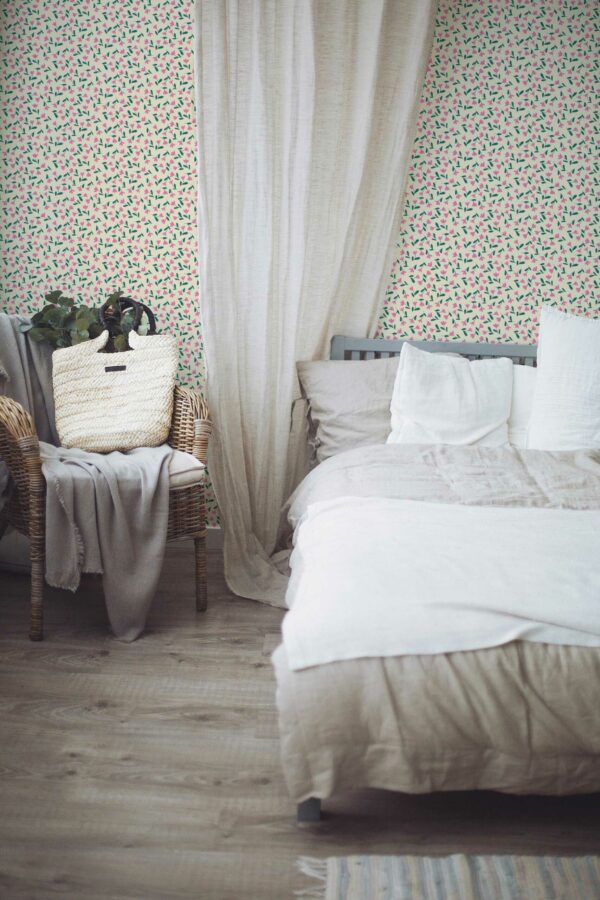 Self-adhesive Petal Chic wallpaper from Fancy Walls