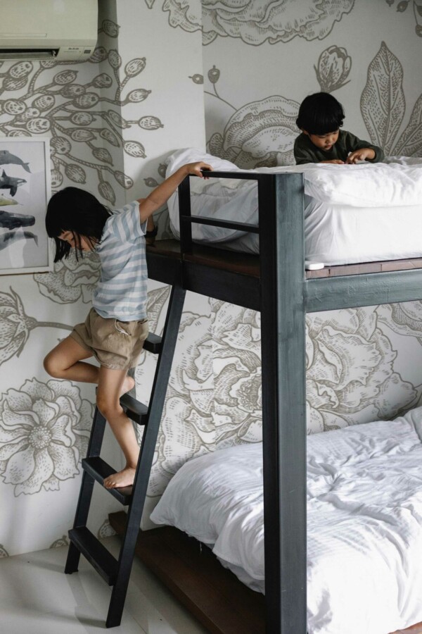Fancy Walls beige floral peel and stick wall murals