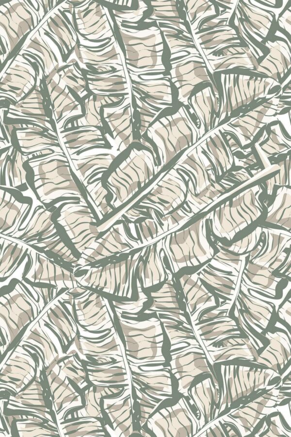 Leafy Elegance unpasted wallpaper from Fancy Walls