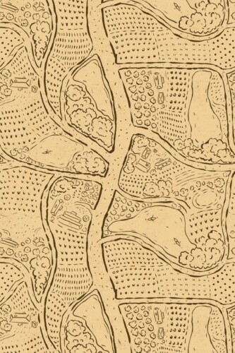 Fancy Walls Contour lines Beige traditional wallpaper
