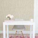 Fancy Walls Beige Preppy Lines Classic self-adhesive wallpaper