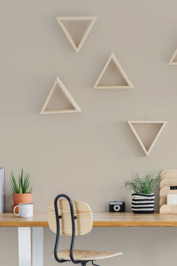 Solid Color Beige Wallpaper