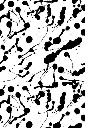 Fancy Walls Black and white Brush stroke peel and stick wallpaper