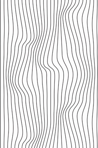 Pattern repeat of Black and white mesh lines removable wallpaper design