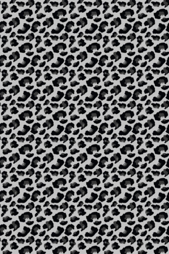 Pattern repeat of Black cheetah pattern removable wallpaper design