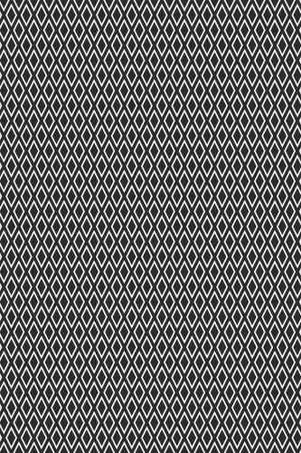 Pattern repeat of Black harlequin removable wallpaper design
