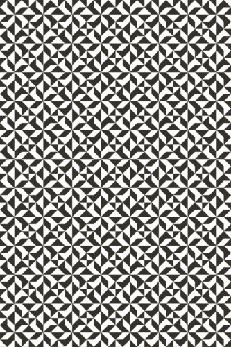 Black and white removable mosaic wallpaper by Fancy Walls