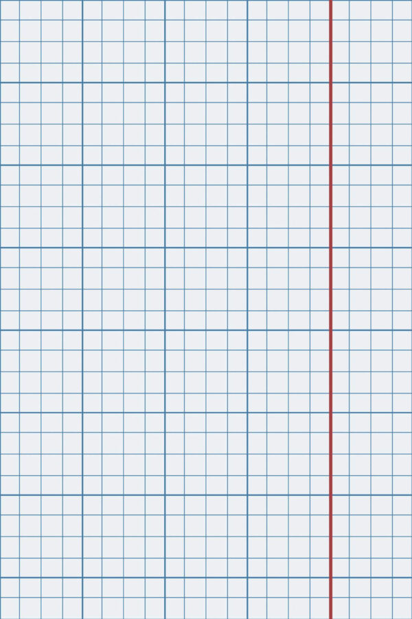 Pattern repeat of Blue and White Notebook Blend removable wallpaper design