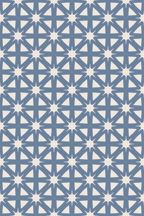 French Country Starburst Wallpaper