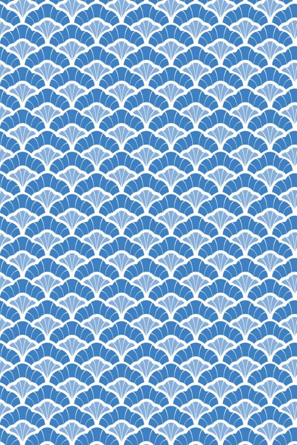 Fancy Walls Blue Geometric wallpaper for walls in Chinese restaurant