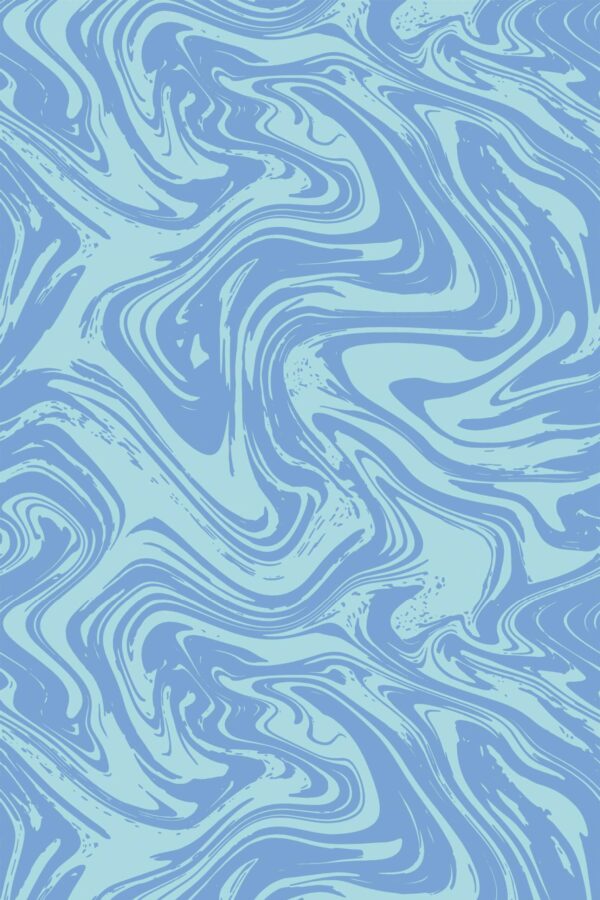 Fancy Walls traditional wallpaper blue marble water aesthetic