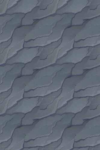 Gray Stone Look Peel and Stick Wallpaper by Fancy Walls.