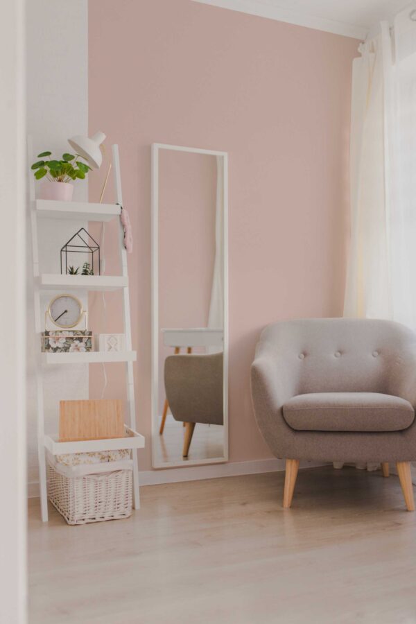Solid Color Blush Pink Wallpaper