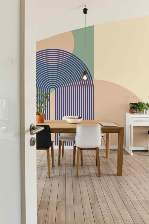 Fancy Walls Bold Geometric wall mural design