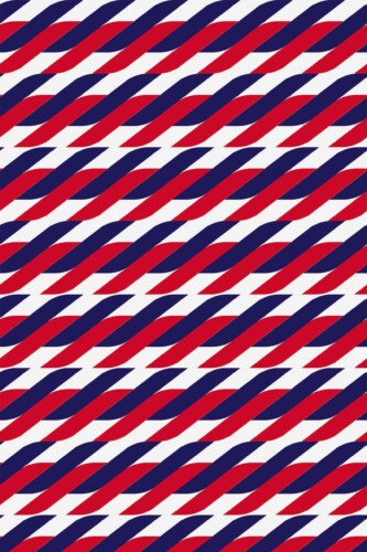 Removable Red Elegance Barber wallpaper from Fancy Walls