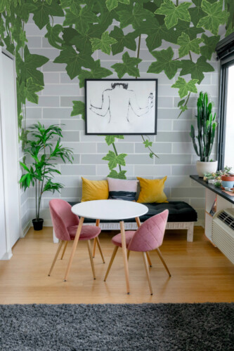 Fancy Walls green ivy climbing peel and stick wall murals