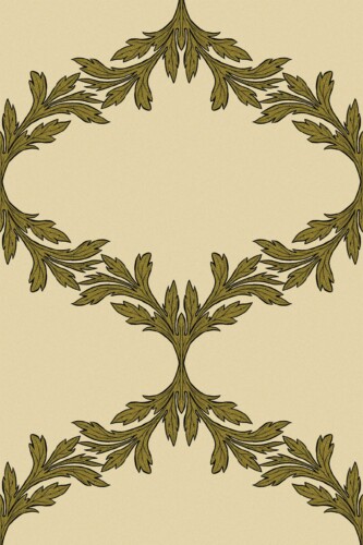 Fancy Walls Acanthus Trellis Brown traditional wallpaper