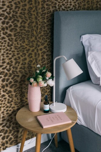 Fancy Walls Brown Classic Leopard removable wallpaper