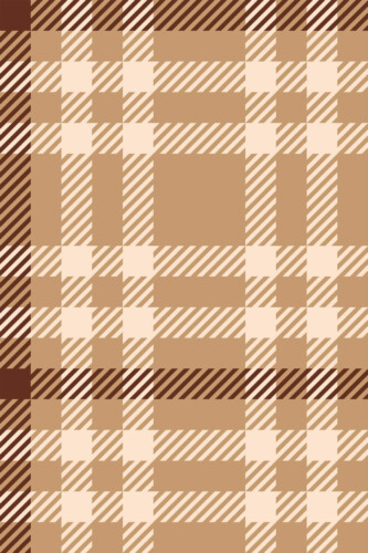Pattern repeat of Brown plaid removable wallpaper design