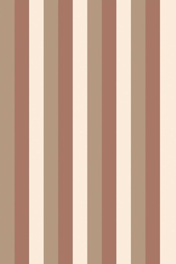 Fancy Walls Brown Striped peel and stick wallpaper